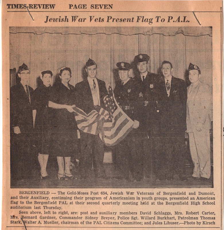 6 black and white photographs 8 x 10 VFW events and commemorations newspaper clipping Undated 6.jpg