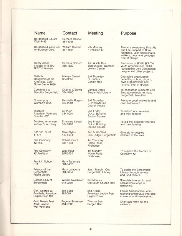 Bergenfield Information Guide Sponsored by the Police Athletic League Undated 19.jpg