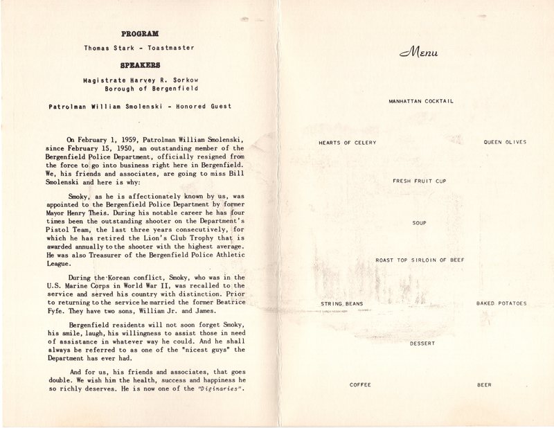 Patrolman William Smolenski Testimonial Dinner program 1959 2.jpg