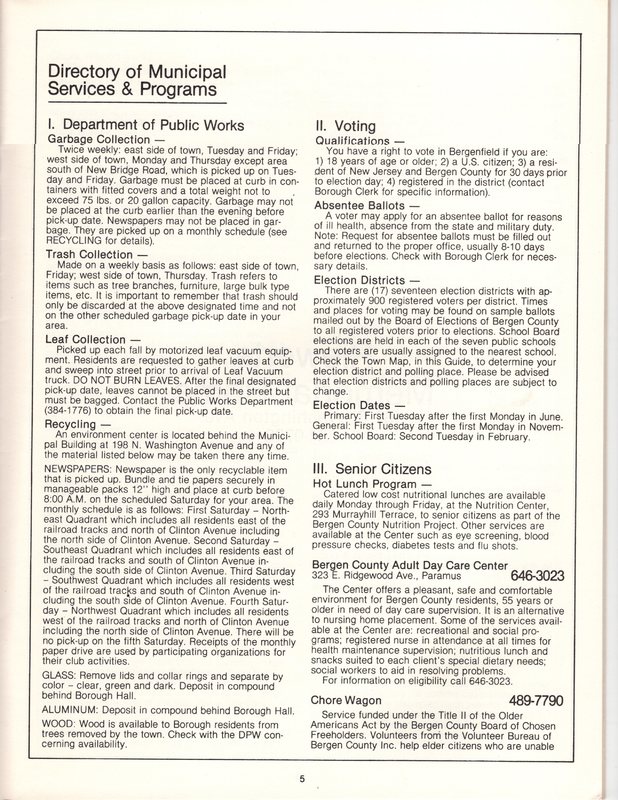 Bergenfield Information Guide Sponsored by the Police Athletic League Undated 5.jpg