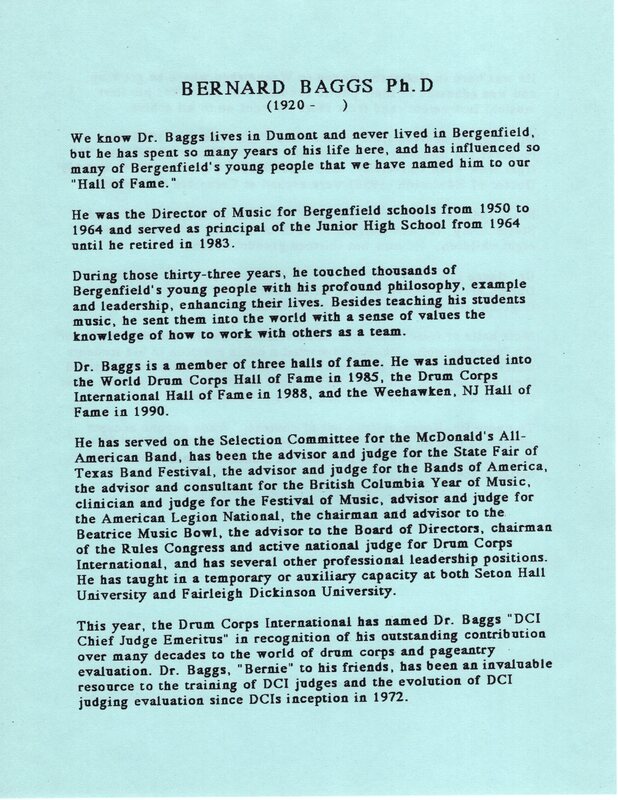 Bergenfield Hall of Fame list of first 30 HOF members foreward by Betty Schmelz and biographies 6.jpg Bergenfield Hall of Fame list of first 30 HOF members foreward by Betty Schmelz and biographies 6.jpg