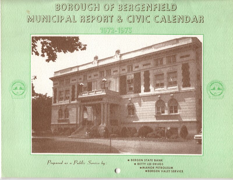 Bergenfield Report and Calendar 1972-1973 Cover.jpg