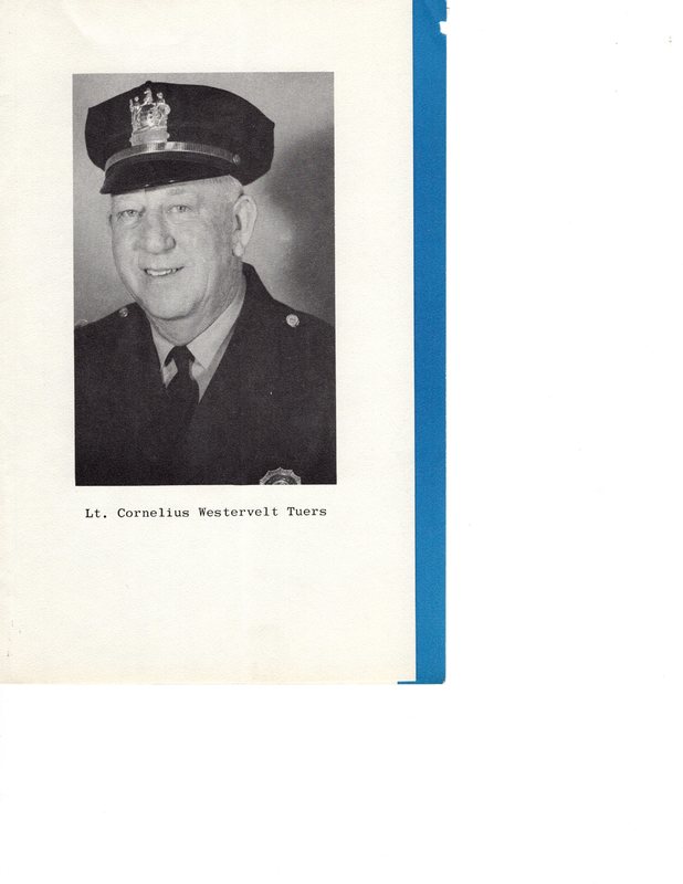 Lt Cornelius Westervelt Tuers Dinner program 1969 1.jpg