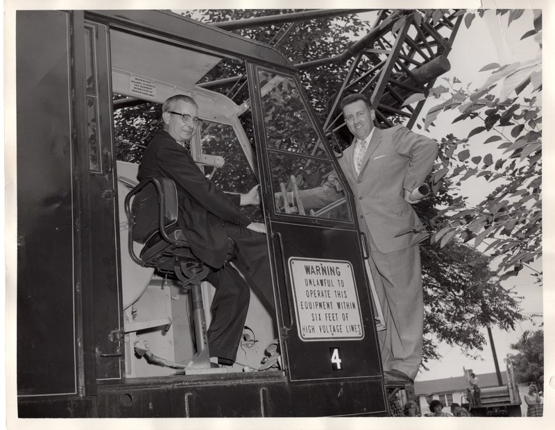 1 black and white photograph 8 x 10 Public Works Department operating equipment undated 1.jpg