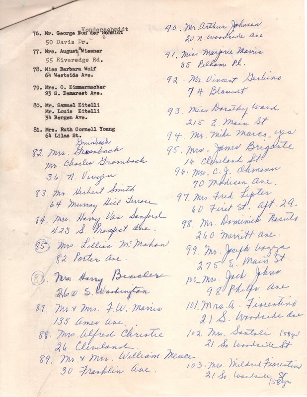 Typewritten handwritten list of 50 year Bergenfield residents final P3.jpg