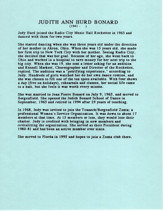 Bergenfield Hall of Fame list of first 30 HOF members foreward by Betty Schmelz and biographies 9.jpg Bergenfield Hall of Fame list of first 30 HOF members foreward by Betty Schmelz and biographies 9.jpg