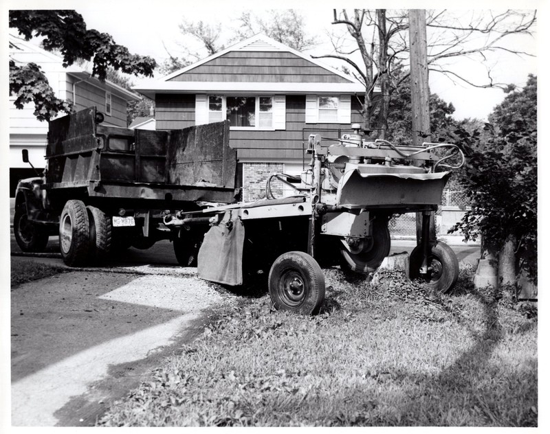 1 black and white photograph Public Works Department equipment undated 2.jpg