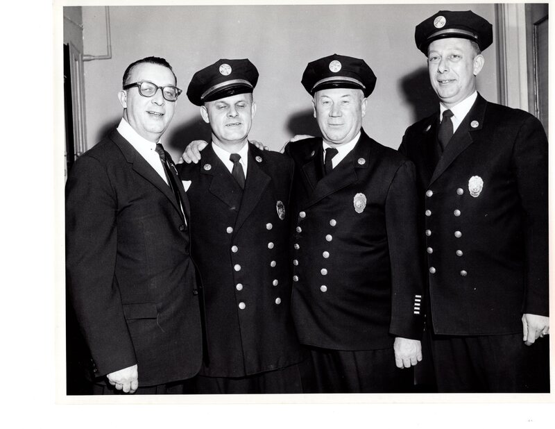 1 black and white photograph 8 x 10 Bergenfield Police Event Jan 1 1962 2.jpg