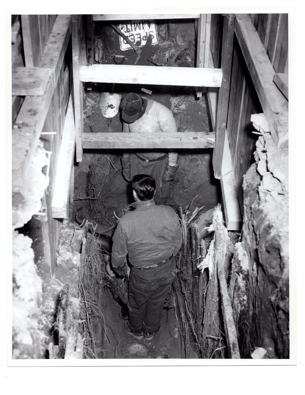 7 of 7 black and white photographs (8 x 10) four store fire Washington Avenue, Dec. 11, 1952.jpg