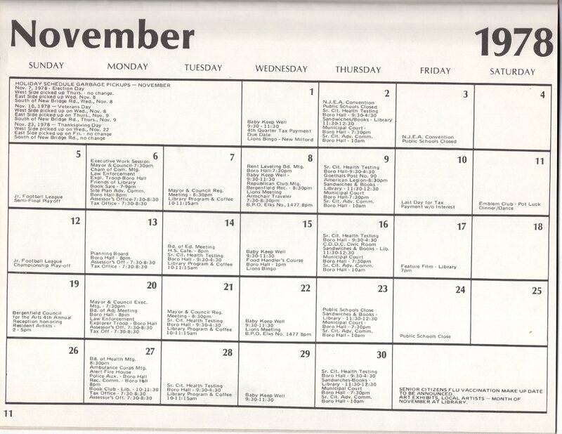 Bergenfield Borough Calendar 1978 November 2.jpg