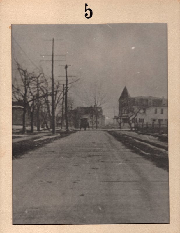 1 black and white photograph Washington Ave looking south Knollwod Hotel 1925.jpg