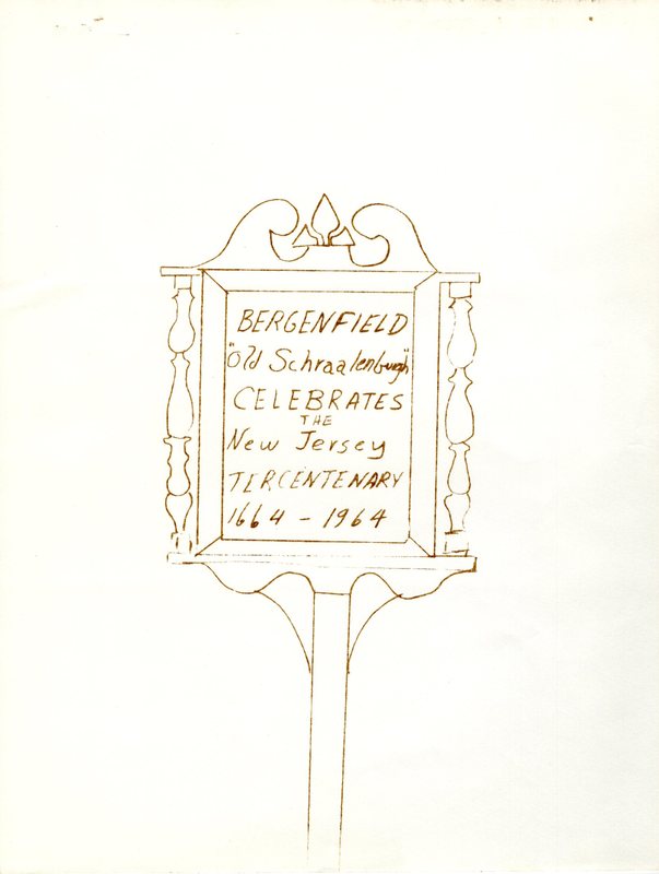 Bergenfield Tercentenary Sign 1.jpg