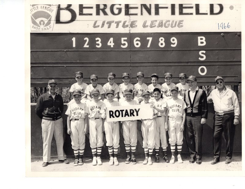 1 black and white photograph 8 x10 Rotary Club Little League 1966.jpg