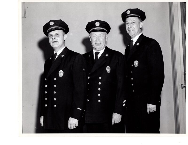 1 black and white photograph 8 x 10 Bergenfield Police Event Jan 1 1962 1.jpg