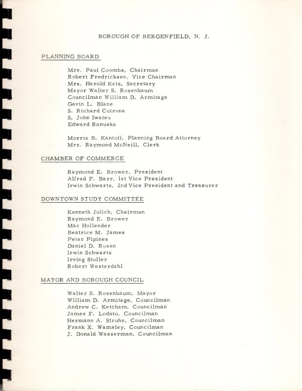 Central Business District Plan Borough of Bergenfield New Jersey Murphy and Kren Planning Associates Inc July 1972 4.jpg