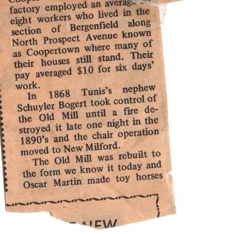 Down by the Old Mill Stream Twin Boro News newspaper clipping July 23 1975 2.jpg