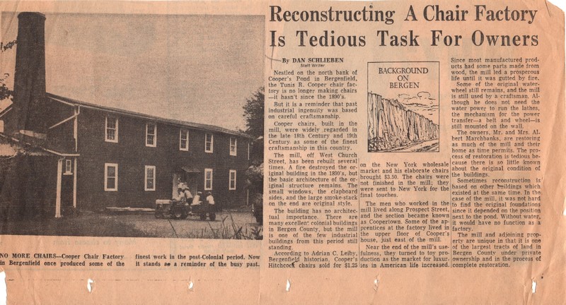 Reconstructing a Chair Factory is Tedious Task for Owners newspaper clipping undated.jpg