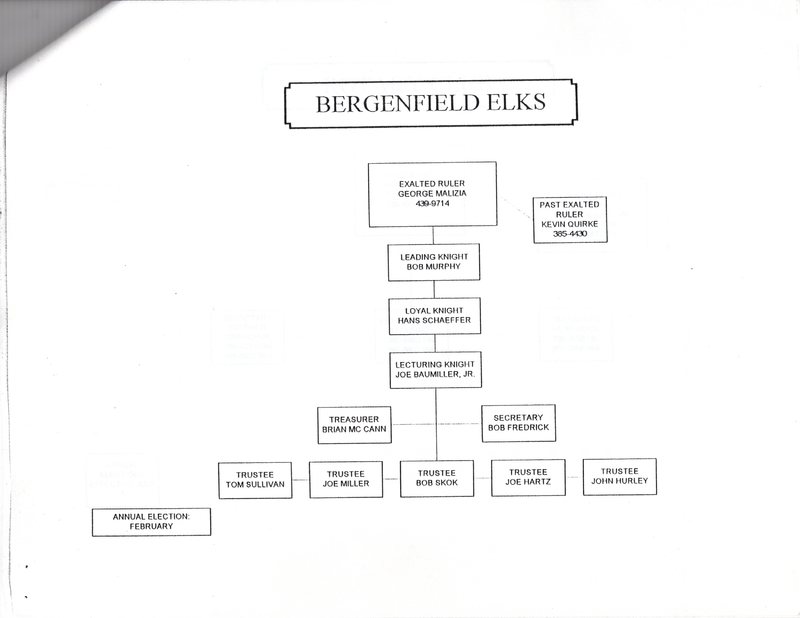 Organizational structure of recreational leagues service clubs and various organizations in Bergenfield pamphlet Nov 1997 10.jpg