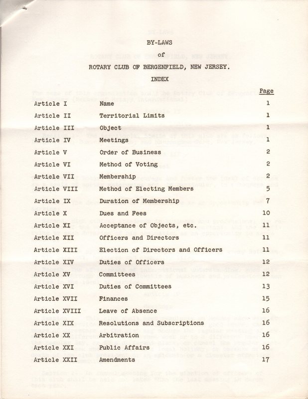 By Laws of the Rotary Club of Bergenfield June 1960 2.jpg