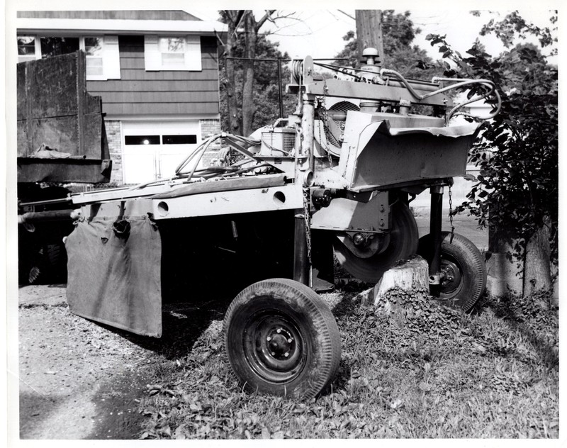 1 black and white photograph Public Works Department equipment undated 3.jpg