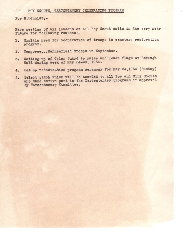 Boy Scouts Tercentenary Celebrating Program meeting agenda Undated.jpg