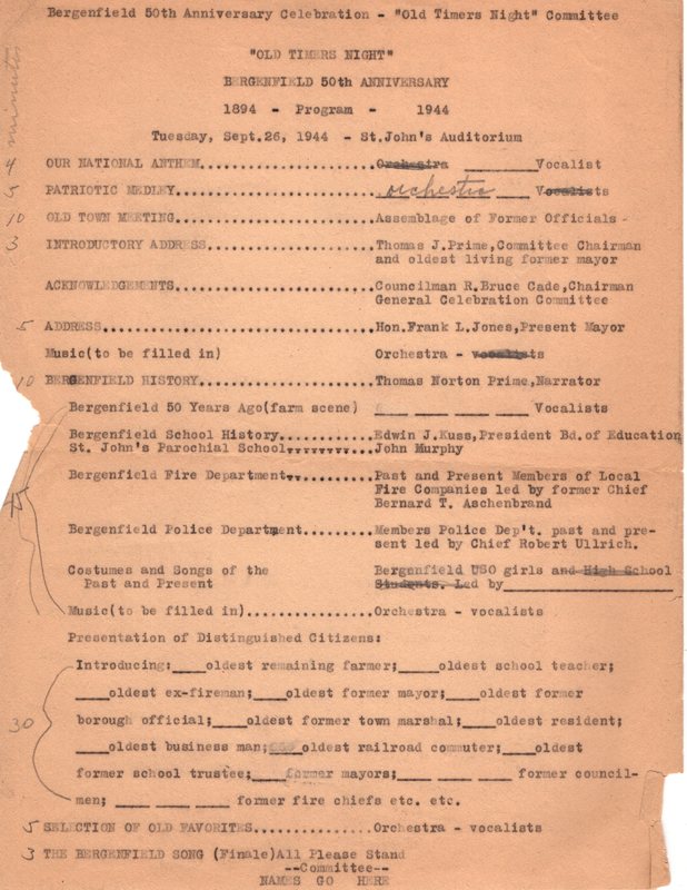 Old Timers Night Committee Typewritten Draft of Program.jpg