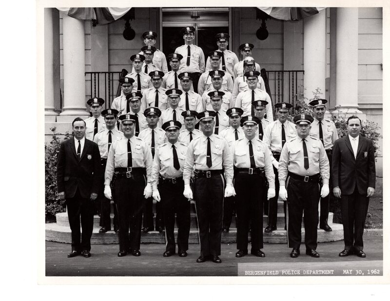 1 black and white photograph 8 x 10 Bergenfield Police Department May 30 1962 1.jpg