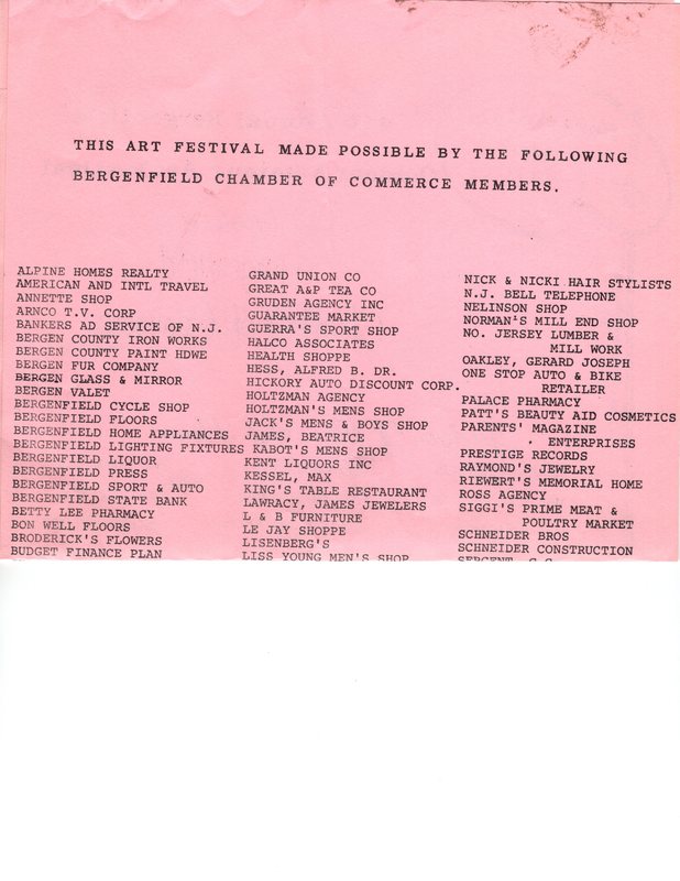 4th annual Bergenfield Outdoor Amateur Art Festival flier p3.jpg