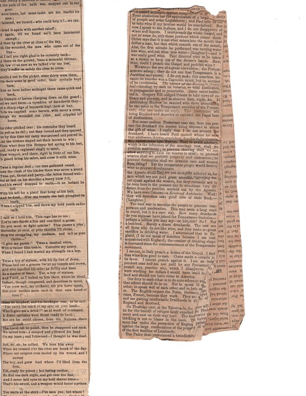 Assortment of 19th century periodicals and newspaper clippings 3.jpg