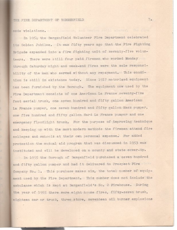 9 of 12 “The Fire Department of Bergenfield,” nine page typewritten report by Carolyn Hager, Undated.jpg