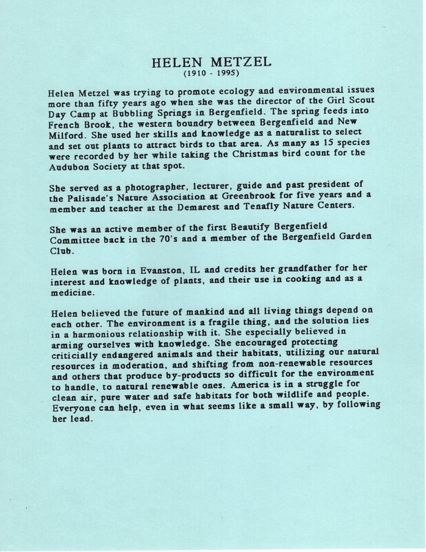 Bergenfield Hall of Fame list of first 30 HOF members foreward by Betty Schmelz and biographies 30.jpg