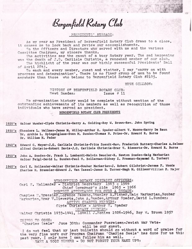 Bergenfield Rotary Club newsletter  1 page Issue 11.jpg