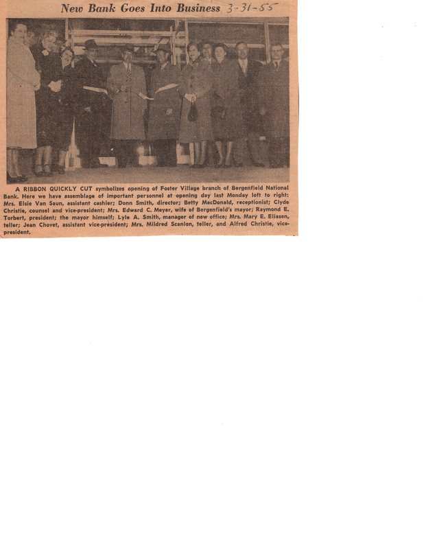 New Bank Goes Into Business newspaper clipping March 31 1955.jpg