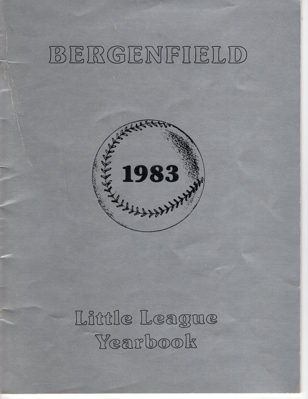 Bergenfield Little League Yearbook 1983 Cover.jpg