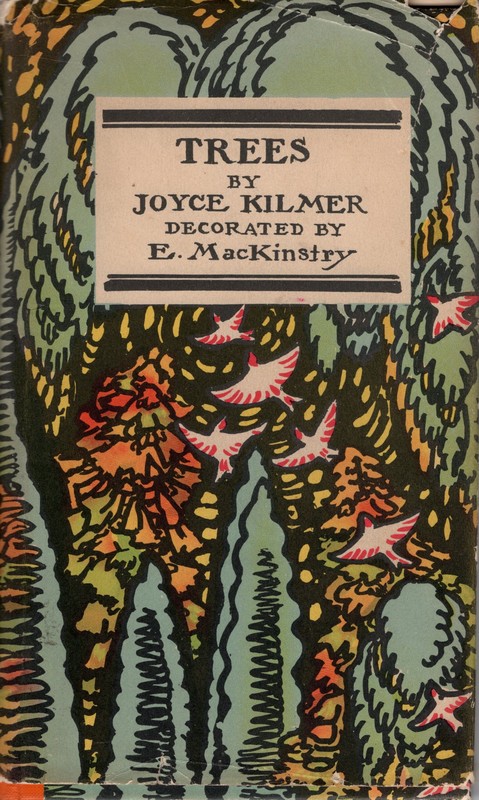Hardcover copy of Trees by Joyce Kilmer inscription commemorating the George Washington Bicentennial Tree Planting Celebration Feb 22 1932 1.jpg