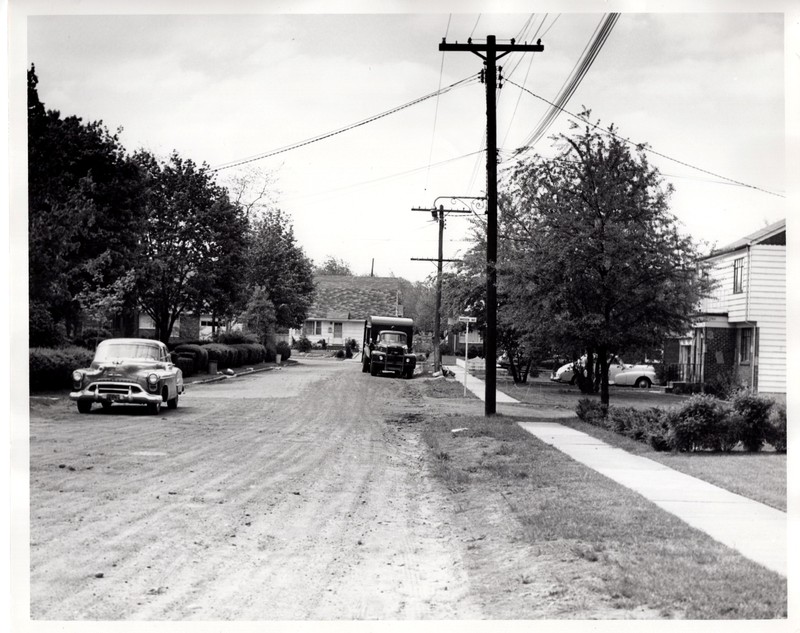 1 black and white photograph Public Works Department truck undated.jpg