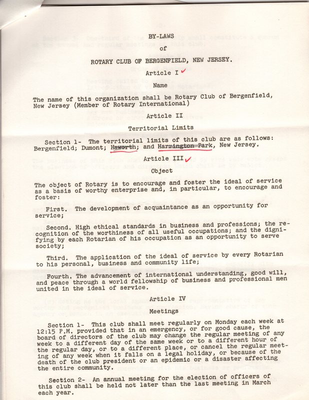 By Laws of the Rotary Club of Bergenfield June 1960 3.jpg