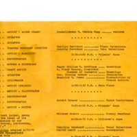 Bergenfield Council for the Arts Reception program, Oct. 19, 1975 P3.jpg