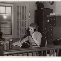 1 black and white photograph 8 x 10 Board of Health Mrs Carrie Ungemach