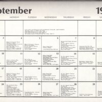 P 7 Bergenfield Borough Calendar 1978-1979