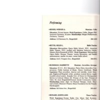 “Artists in Residence” booklet listing of performing, visual, crafts and literary artists in Bergenfield, 1977 P3.jpg