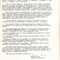 Bergenfield Council for the Arts minutes January 9 1979 P1.jpg