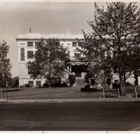 Borough Hall Black and White Photo Exterior