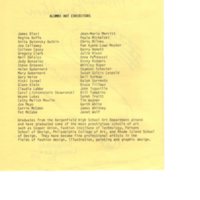 10th Annual Reception BHS Alumni program Nov 25 1984 P2.jpg