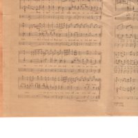 Souvenir Copy of the Bergenfield Song issued by the Bergenfield Chamber of Commerce 1927 p.3