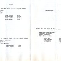 Program for the Bergenfield Chamber Players Concert at the Bergenfield Public Library May 17 1981 Pages 2 & 3.jpg