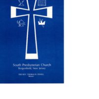 South Presbyterian Church Order of Worship Program December 7, 1980