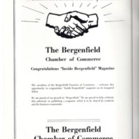 Inside Cover Inside Bergenfield Vol. 1 No. 1 Summer 1969