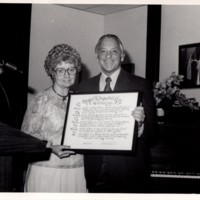 1 black and white photograph Friends of the Bergenfield Library plaques 3.jpg