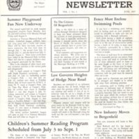 Bergenfield Newsletter Vol.2 No.3 June 1967 1.jpg
